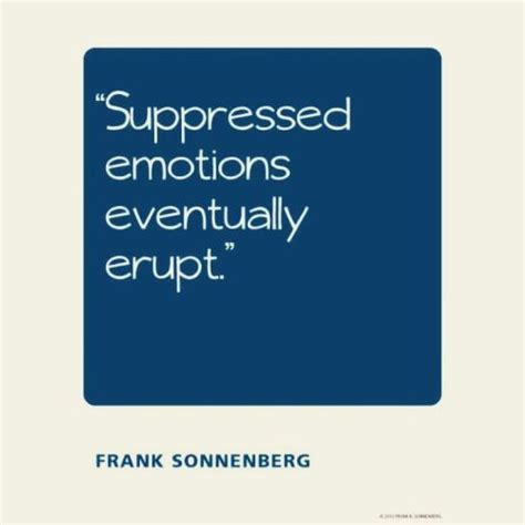 Suppressed Emotions Eventually Erupt Emotions Motivational Quotes