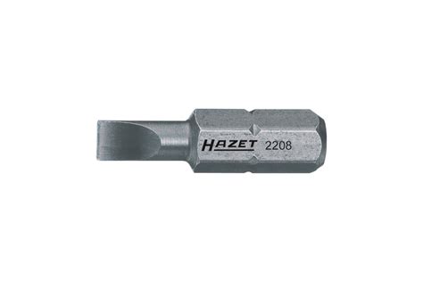 Насадка бита для винтов со шлицем 1/4" HAZET 2208-4 - выгодная цена ...