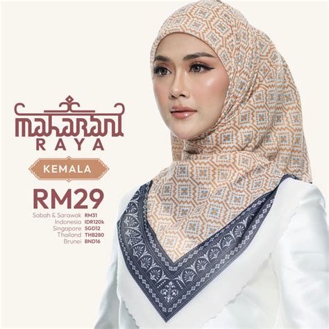 SHAWLPUBLIKA Maharani Raya Ya Habibi Original From HQ Shopee Malaysia