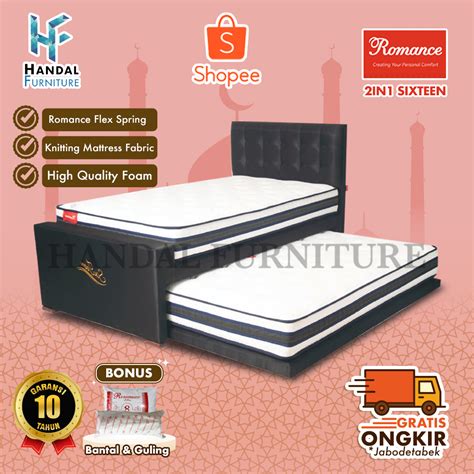 Jual Romance Set Kasur Spring Bed In Sixteen Shopee Indonesia