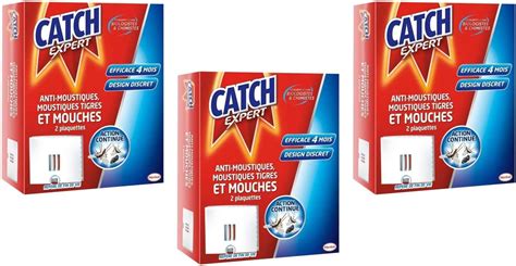 Entretien CATCH Plaquettes Insectes Volants X2 Le Lot De 3 Amazon