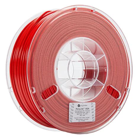 Polymaker Mm Polylite Asa Filament Kg Red Pf B H