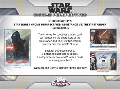 2020 Star Wars Chrome Perspectives Trading Card Checklist