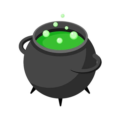 Premium Vector Cauldron Icon Isometric Of Cauldron Vector Icon For