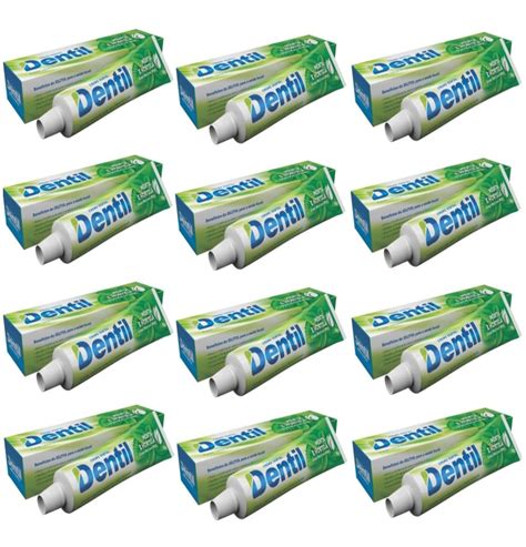 Pasta De Dente Sem Flúor Xilitol Menta 90g Dentil C 12 MercadoLivre