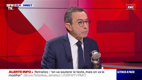 Bruno Retailleau estime que reculer sur la réforme des retraites c