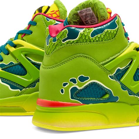 Reebok X Jurassic Park Pump Omni Zone Ii Og Ultimate Lime Yellow