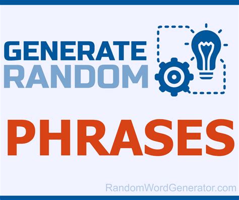 Random Phrase Generator — 1000+ Phrases and Idioms