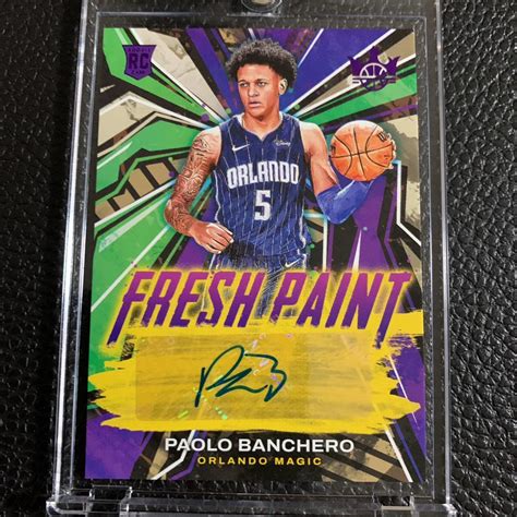 激レア 49枚限定 Paolo Banchero RC 2022 23 Panini Court Kings Fresh Paint 49