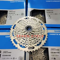 Jual SHIMANO DEORE CS M4100 11 46T 10 Speed MTB Cassette Sprocket