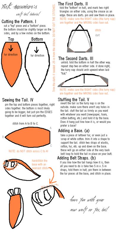 Fox Tail Pattern Sew - TPONUU