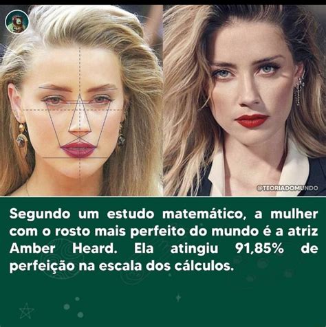 Segundo Um Estudo Matem Tico A Mulher O Rosto Mais Perfeito Do