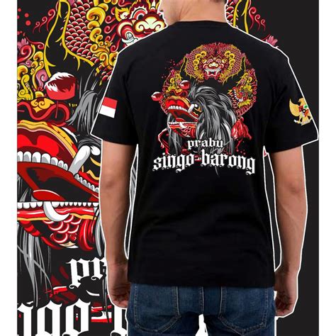 Jual Kaos Singo Barong Jaranan Barongan Kediri Rampak Barong Devil