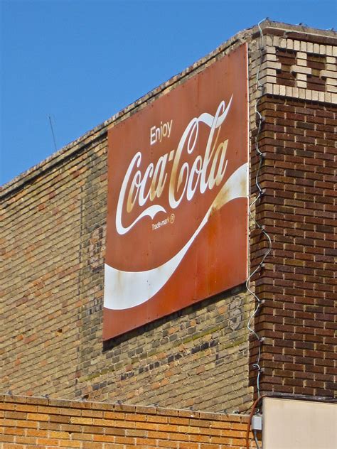 Coca Cola Jamestown Nd A Slightly Rusty Coca Cola Sign I Flickr