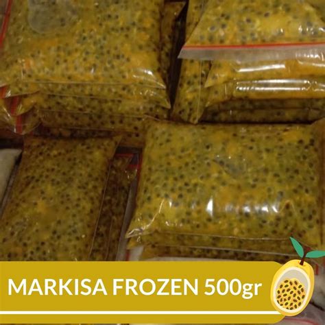 Jual Markisa Frozen 1 Kg Buah Markisa Sirup Markisa 500gr Markisa