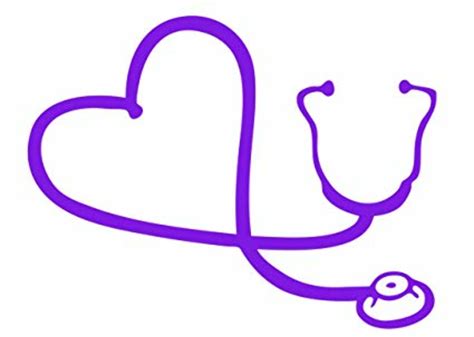 Download High Quality stethoscope clipart purple Transparent PNG Images ...