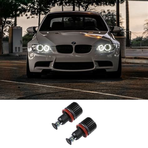 Cree BMW 1 Series E82 LED Angel Eye Halo Ring Bulbs Lights