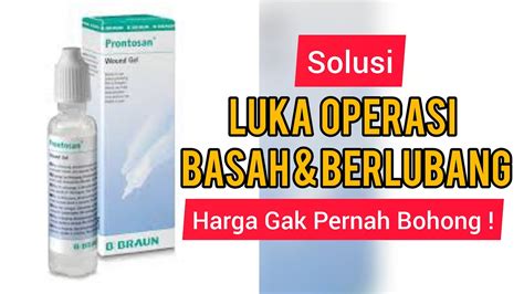 Prontosan Untuk Cairan Pembersih Luka Mengatasi Biofilm Penyebab