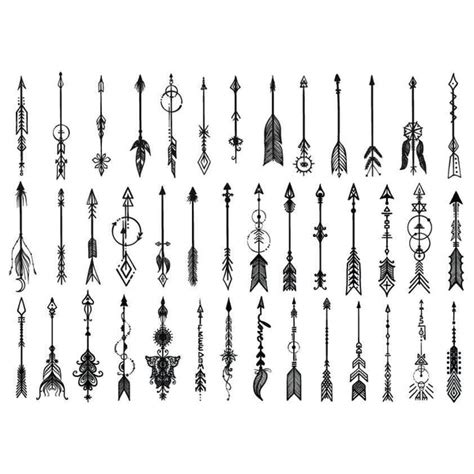 Arrow Collection Temporary Tattoo Easytatt™