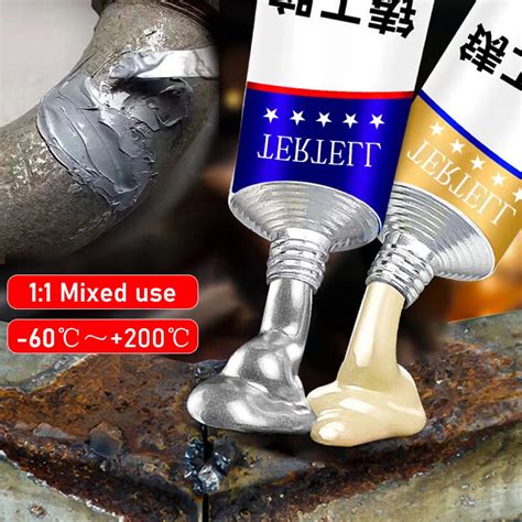 Magic Repair Glue AB Glue Metal Strong Iron Bonding Heat Resistant Cold