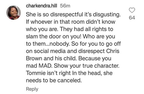 "Disrespect Chris Brown and his child": Tommie Lee and Natalie Nunn ...