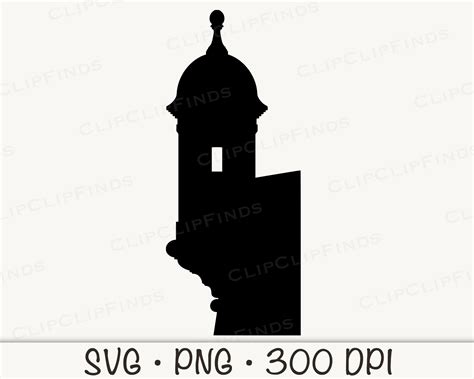 El Morro Fort of Puerto Rico El Morro SVG Vector Cut File - Etsy