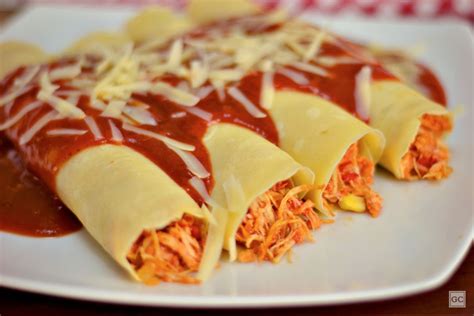 Panqueca de frango fácil e saborosa Guia da Cozinha