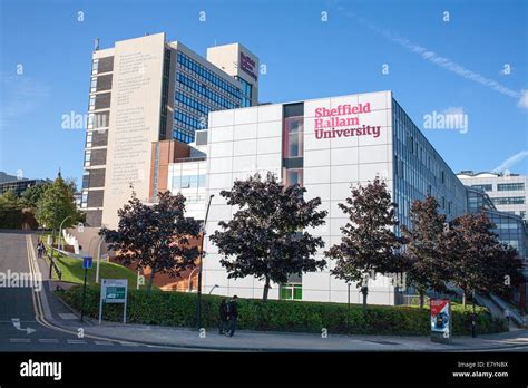 Sheffield Hallam University Campus building in Sheffield, South Yorkshire UK Stock Photo - Alamy