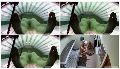 In The Solarium Hidden Cameras On Naked Beauties Page