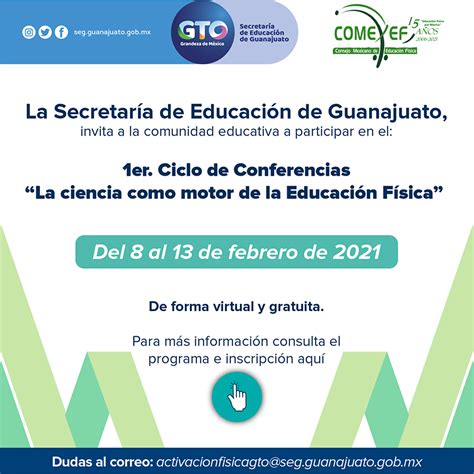 Convocan a docentes de educación física al 1er Ciclo de Conferencias