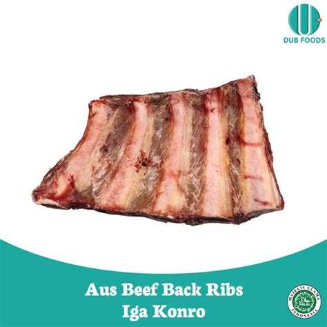 Jual Iga Sapi Konro Utuh Australia Back Ribs Import Premium Kg