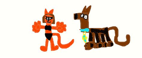 Cat Velma In Bikini With Scooby Doo By Flyscratch On DeviantArt