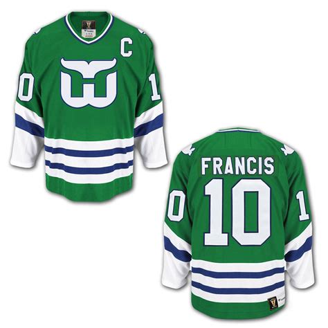 NHL Ron Francis Hartford Whalers 10 Jersey – jerseysspace