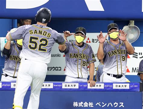 阪神が連敗3でストップ サンズが値千金の逆転弾 プロ野球写真ニュース 日刊スポーツ