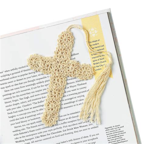 Cross Bookmark Crochet Pattern – Catalog of Patterns