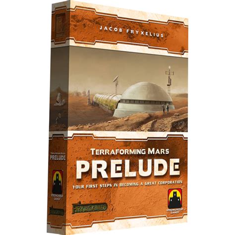 Terraforming Mars Prelude Board Game Expansion By Stronghold Games Popcultcha