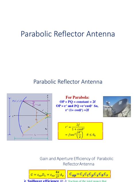 Reflector Antennas | PDF