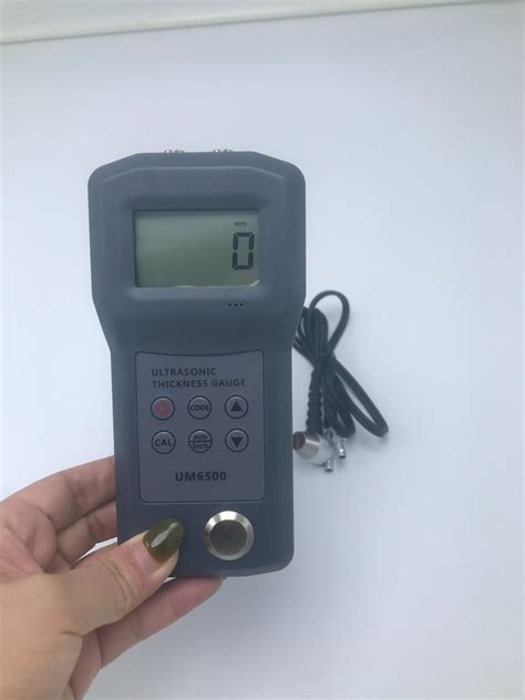 High Precision Ultrasonic Thickness Gauge Aluminum Steel Cast Iron