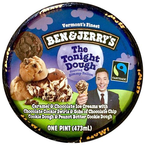 Ben And Jerrys The Tonight Dough™ Ice Cream Feb 19 2015 Pint Scoop