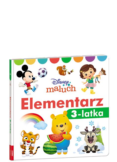 Disney Maluch Elementarz 3 latka ćwiczenia zestaw książeczek dla 3