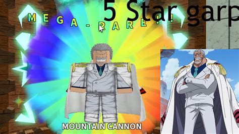 5 Star Garp One Piece All Star Tower Defense YouTube