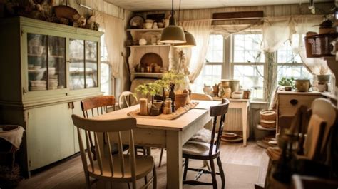 Premium Photo Interior Design Inspiration Of Farmhouse Shabby Chic