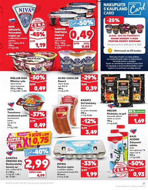 Kaufland leták strana 21 15 8 21 8 2024 AkčnéLetáky sk