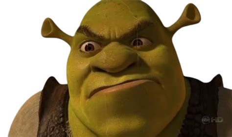 Shrek Gets Really Angry Png by PaddyMcClellan on DeviantArt