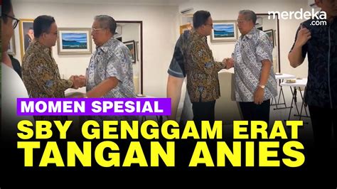 Momen SBY Genggam Erat Tangan Anies Baswedan Sebelum Berpisah YouTube