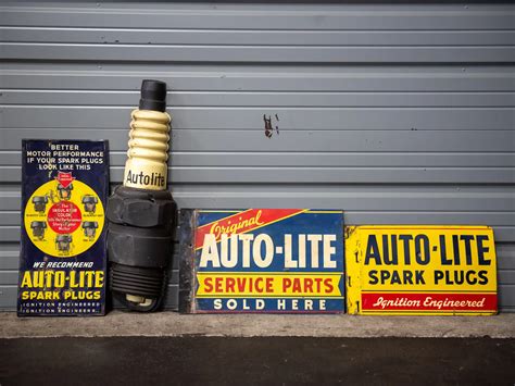 Auto Lite Signs With Spark Plug Auburn Fall Rm Sotheby S