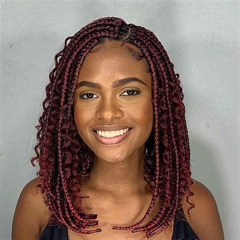 27 Stunning Knotless Braids You Cant Ignore This Year Medium Box Braids Braided Hairstyles