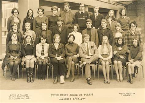 Photo De Classe Philo De 1968 Lycée Jessé De Forest Copains Davant