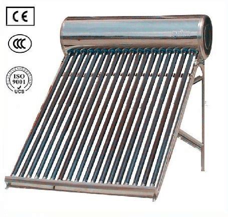 Stainless Steel Compact Non Pressure Solar Hot Water Heater China