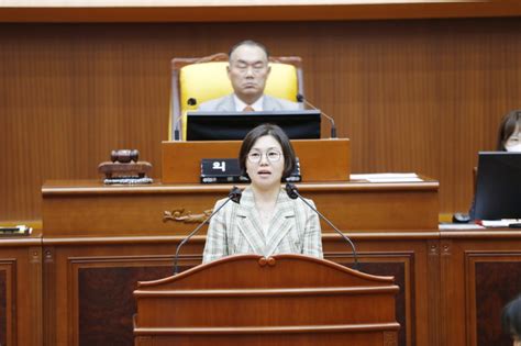 시사프리신문 도봉구의회 홍은정 의원 ‘5분 자유발언